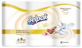 Selpak Deluxe Badem Sütlü Kağıt Havlu 6 Rulo Kağıt Havlu kullananlar yorumlar